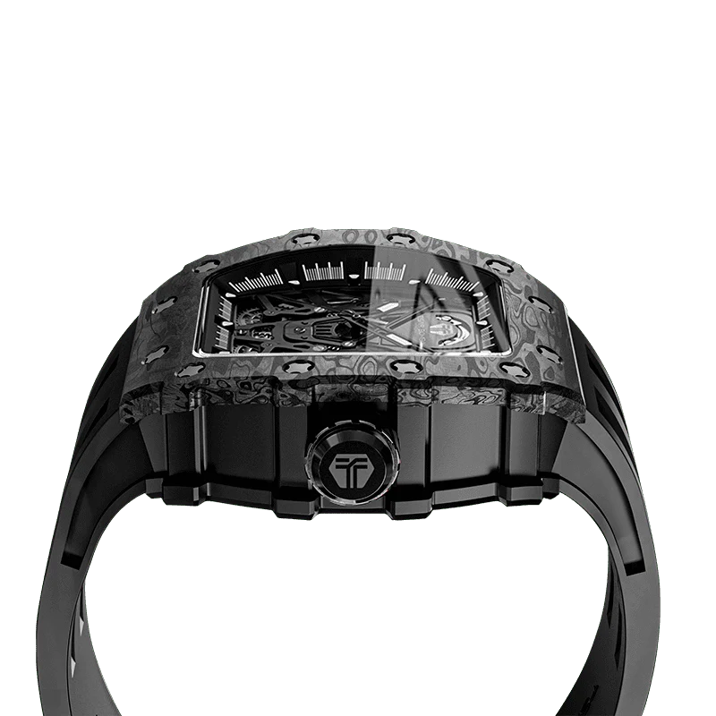 Elemental-Carbon Fiber Automatic Watch TB8207CF(Ship from US) - Image 5