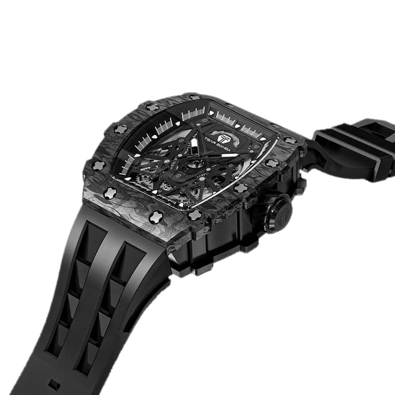 Elemental-Carbon Fiber Automatic Watch TB8207CF(Ship from US) - Image 6