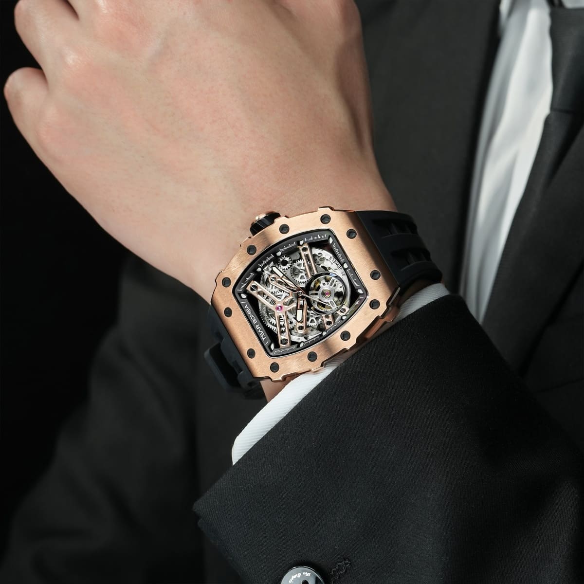 Elemental-Automatic Watch TB8208A（Ship from US） - Image 5