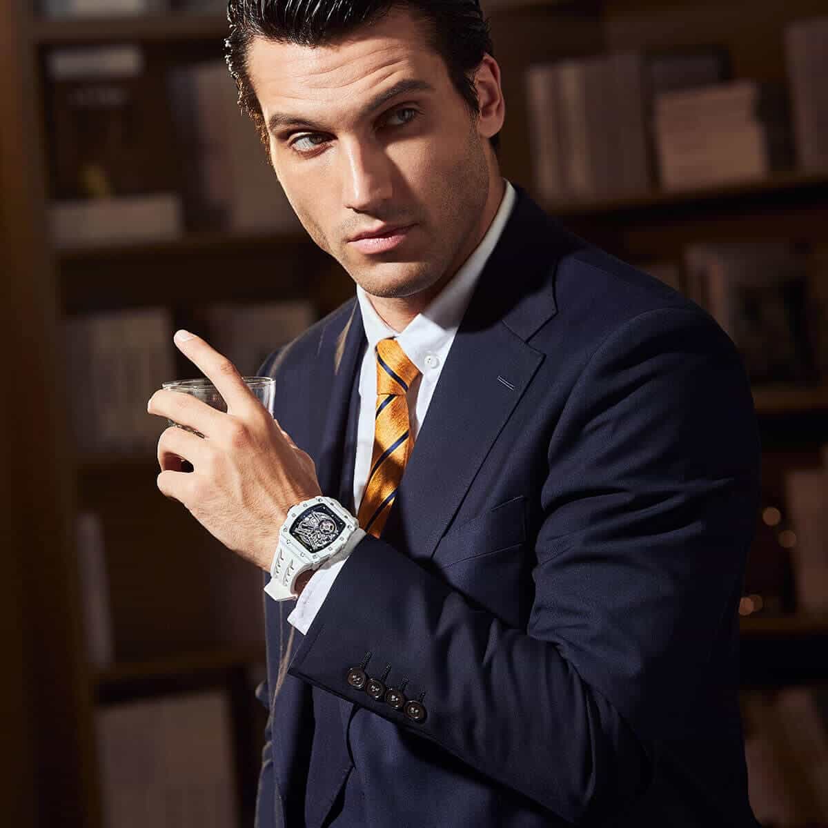 Elemental-Carbon Fiber Automatic Watch TB8208CF - Image 22