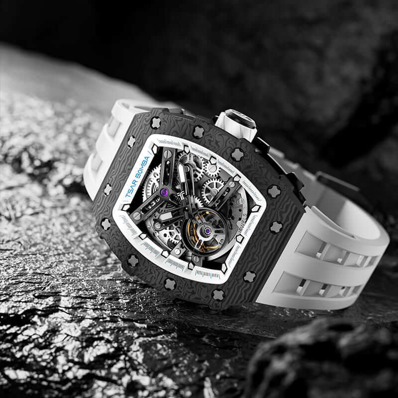 Elemental-Carbon Fiber Automatic Watch TB8208CF - Image 30