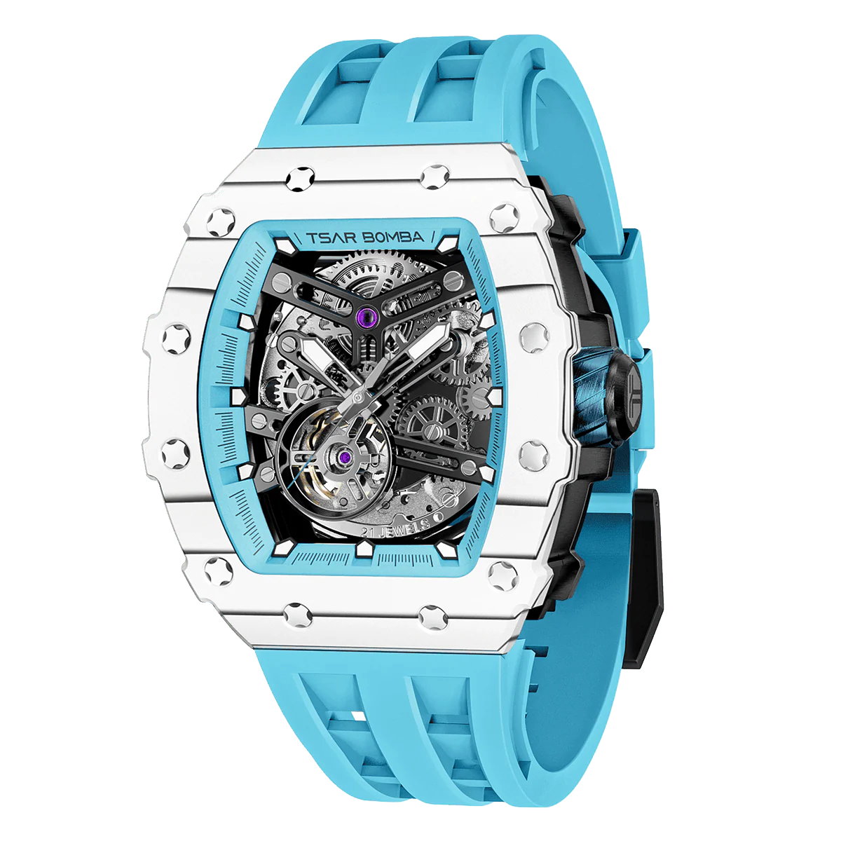 Elemental-Carbon Fiber Automatic Watch TB8208CF - Image 45