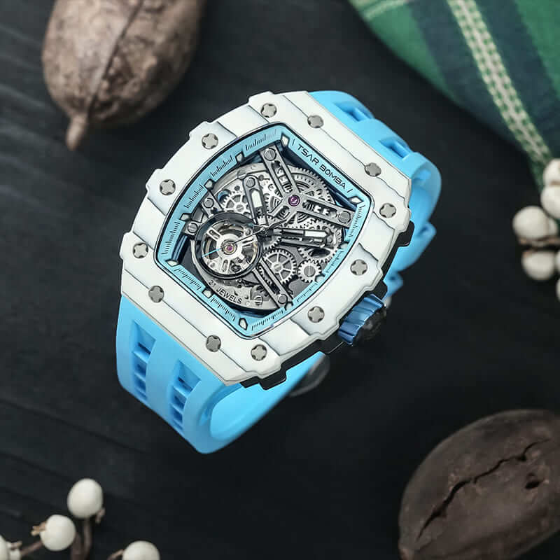 Elemental-Carbon Fiber Automatic Watch TB8208CF - Image 49