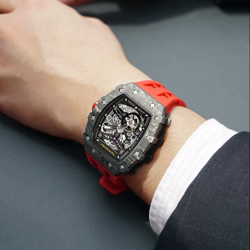 Elemental-Carbon Fiber Automatic Watch TB8208CF - Image 36