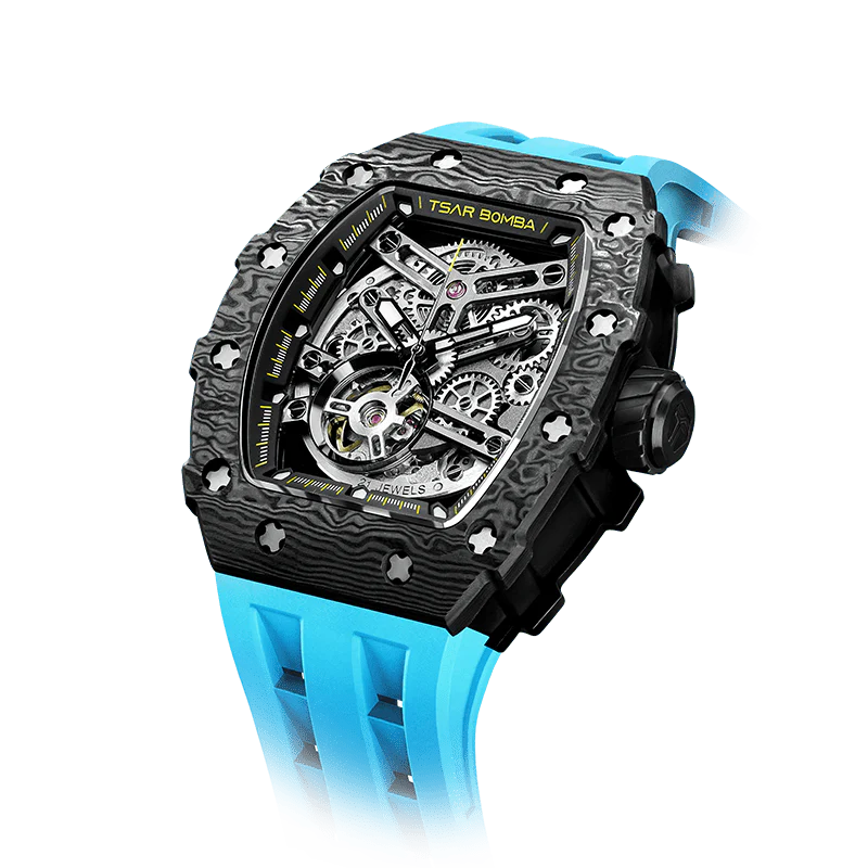 Elemental-Carbon Fiber Automatic Watch TB8208CF - Image 38