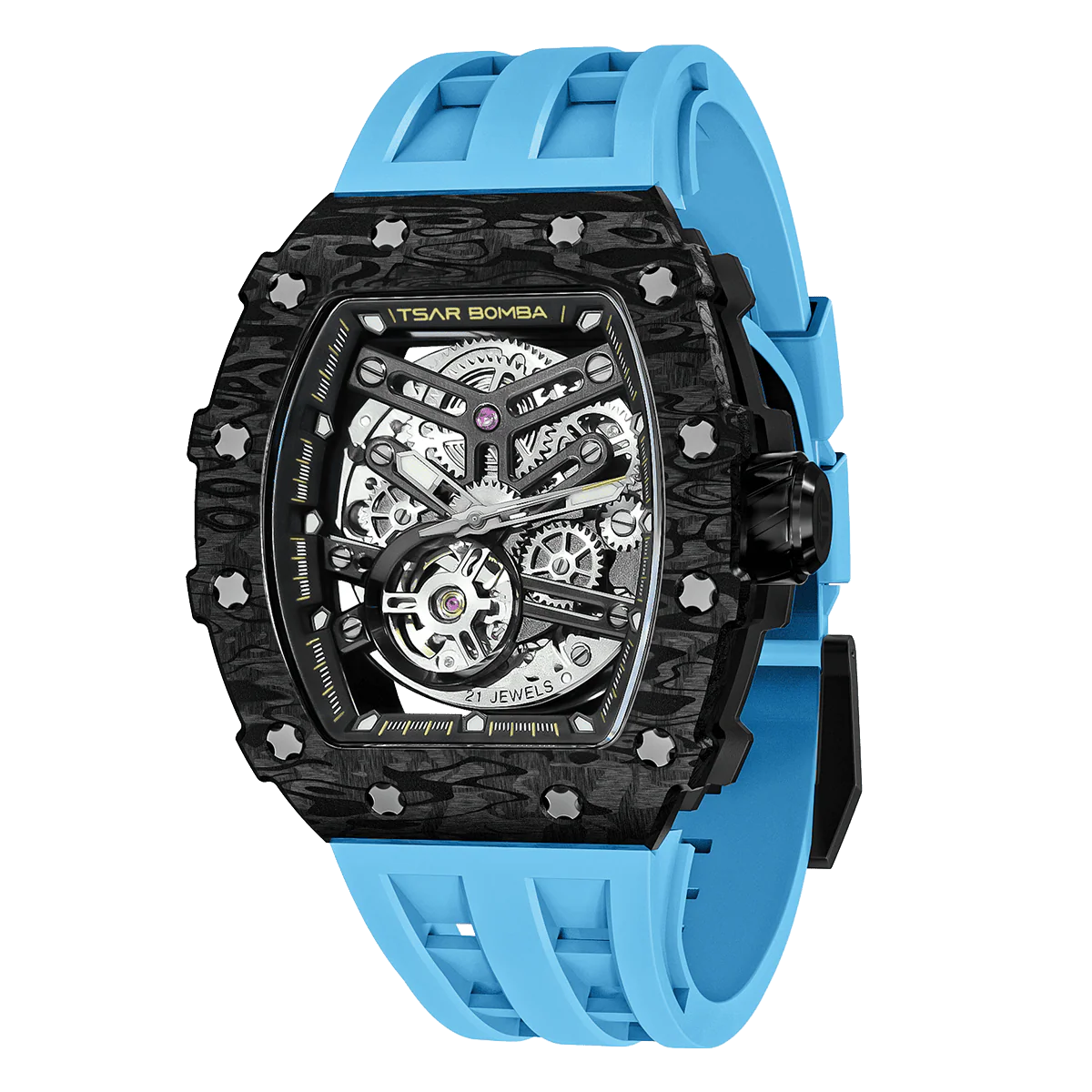 Elemental-Carbon Fiber Automatic Watch TB8208CF - Image 41