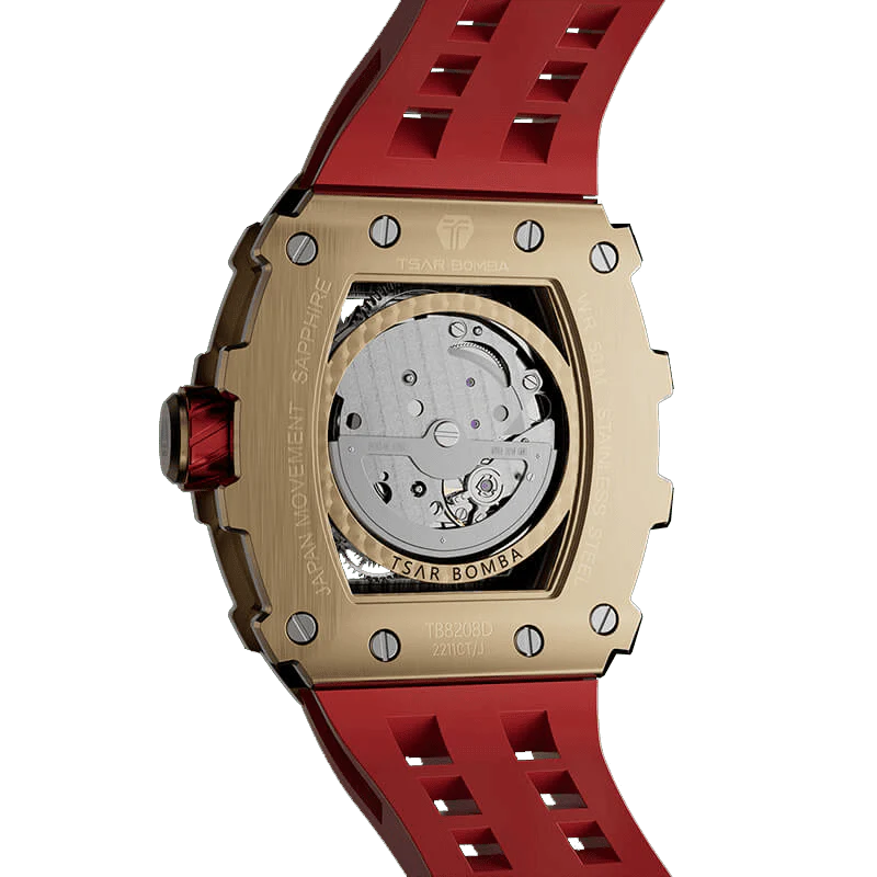 Elemental-Cubic Zirconia Automatic Watch TB8208D(US) - Image 9