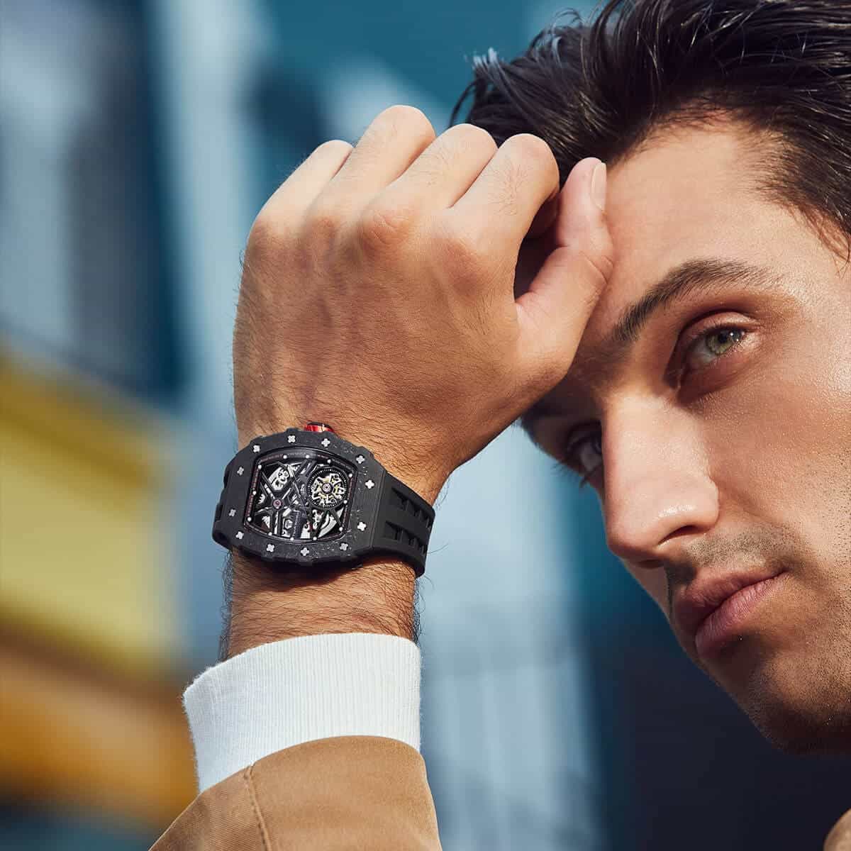 Elemental-Carbon Fiber Automatic Watch TB8209CF - Image 25