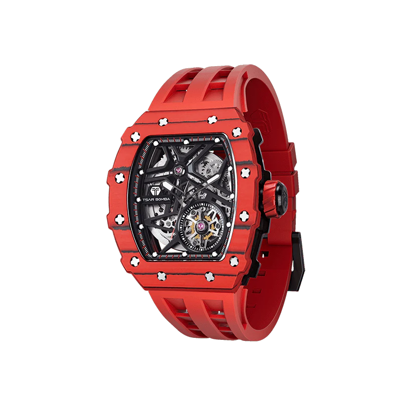 Elemental-Carbon Fiber Automatic Watch TB8209CF - Image 9