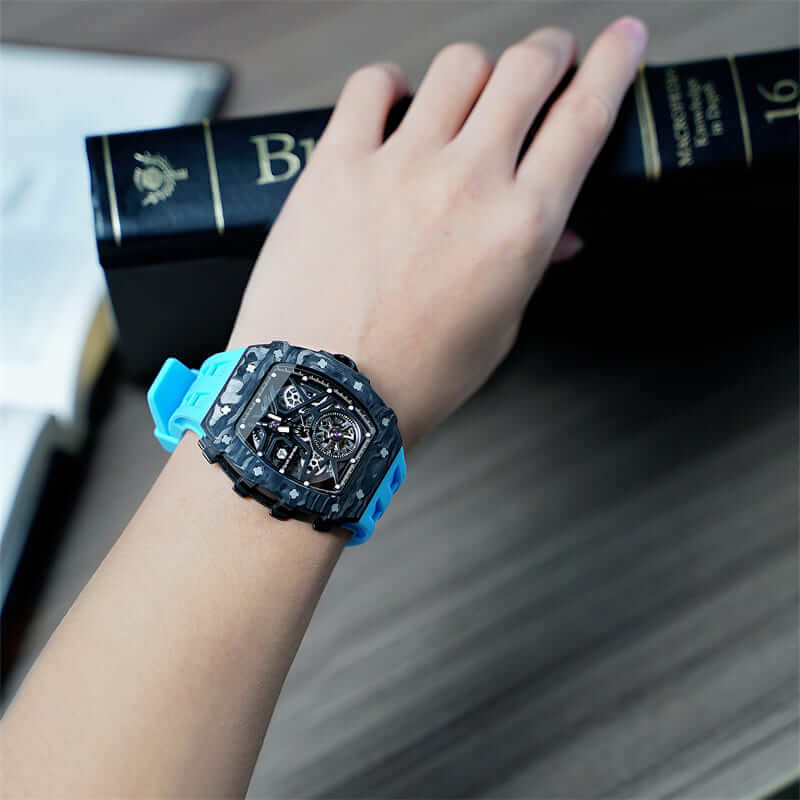 Elemental-Carbon Fiber Automatic Watch TB8209CF - Image 18
