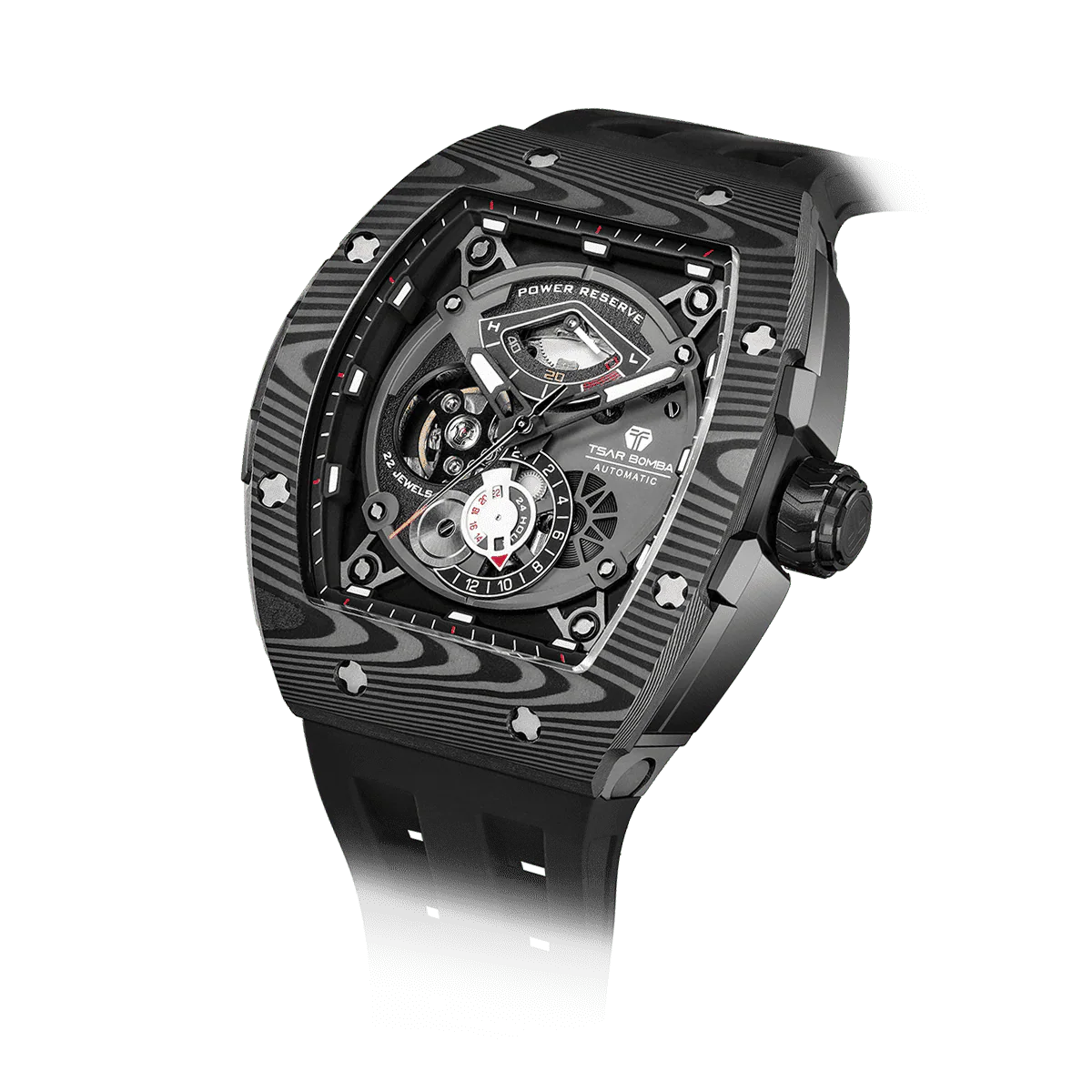 Elemental-Carbon Fiber Automatic Watch TB8210CF - Image 8