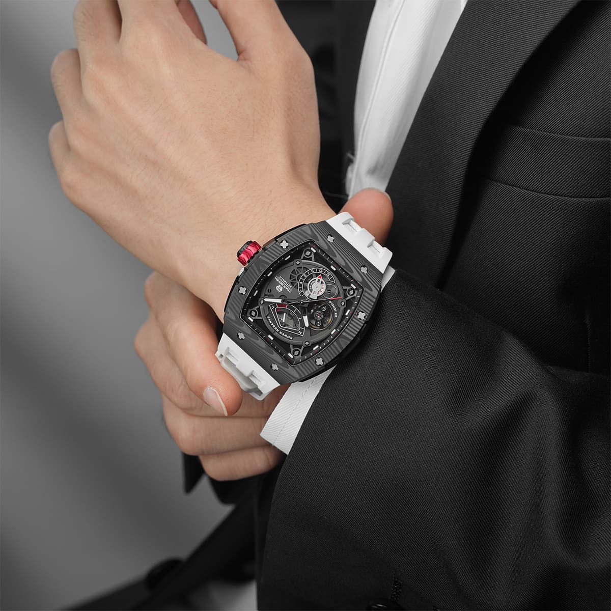 Elemental-Carbon Fiber Automatic Watch TB8210CF - Image 5