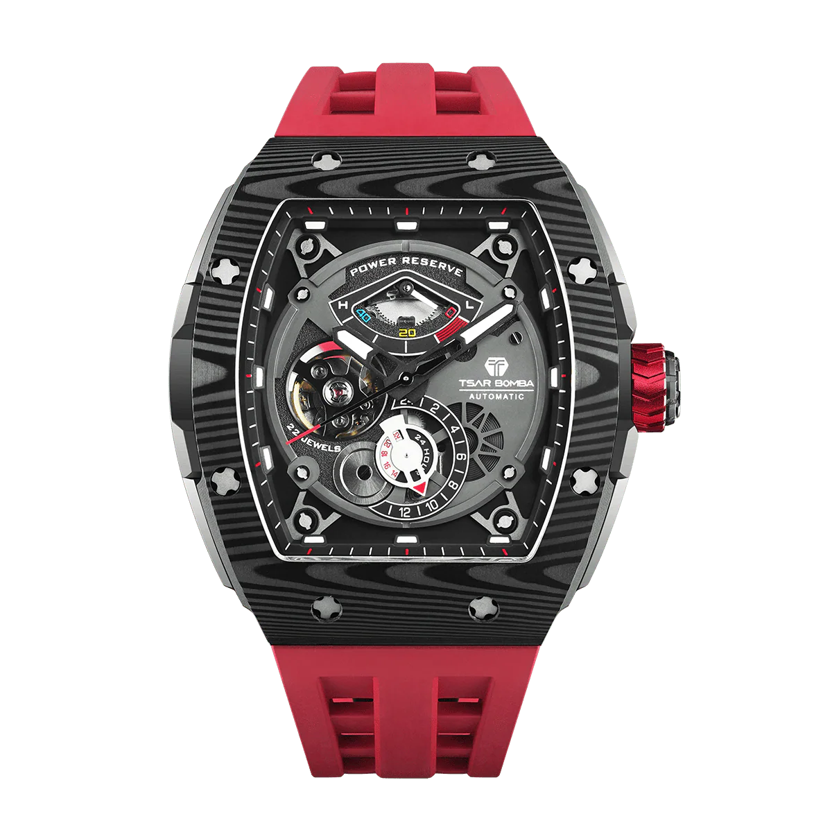 Elemental-Carbon Fiber Automatic Watch TB8210CF - Image 17