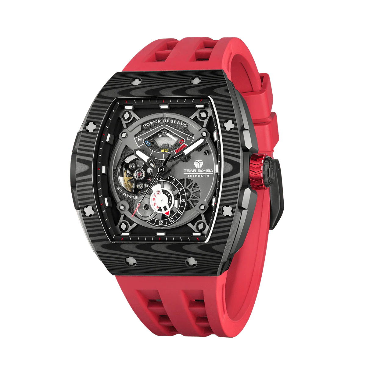 Elemental-Carbon Fiber Automatic Watch TB8210CF - Image 18