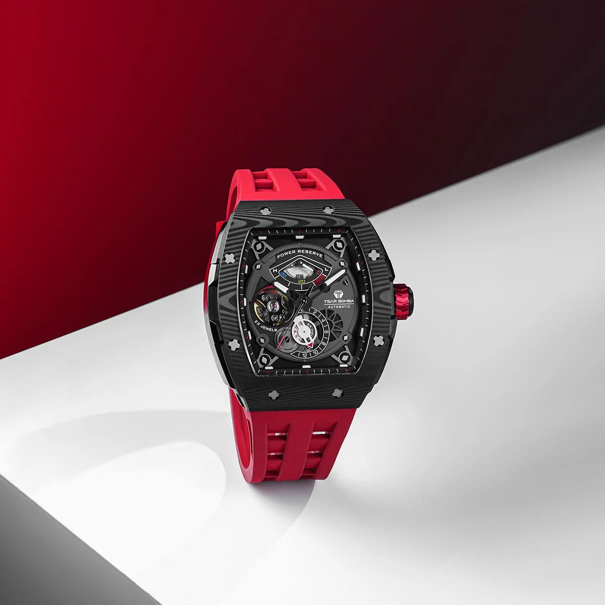 Elemental-Carbon Fiber Automatic Watch TB8210CF - Image 21
