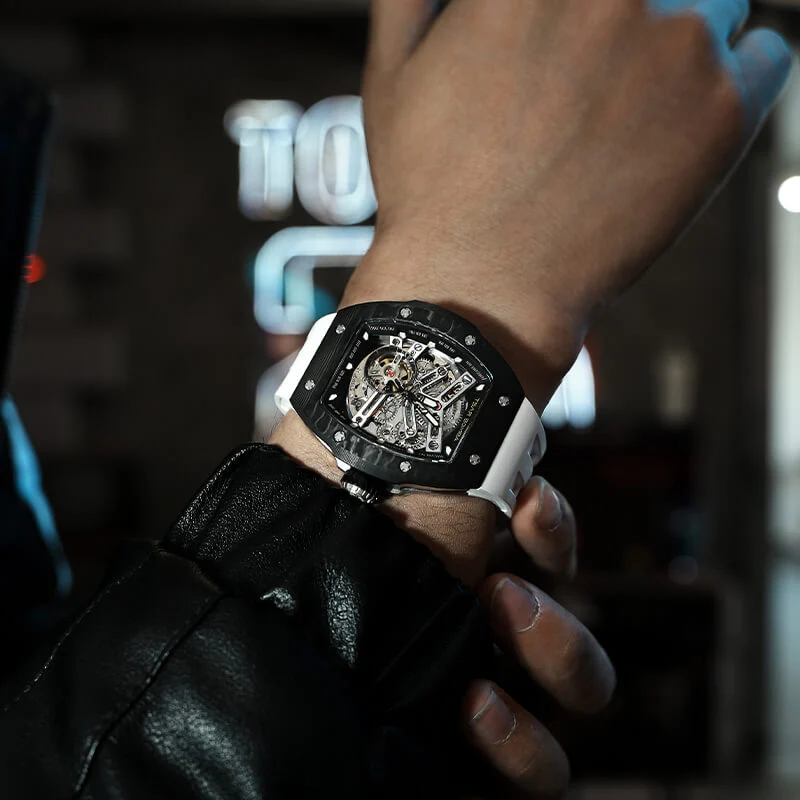 Atomic-Interchangeable Automatic Watch Combo Carbon Fiber - Image 15