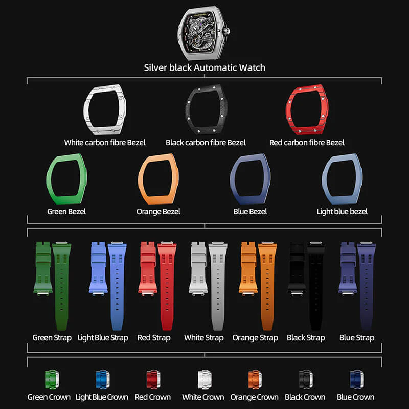 Atomic-Interchangeable Automatic Watch Combo Mixed Material - Image 26